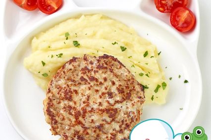 Куриная котлетка с картофельным пюре