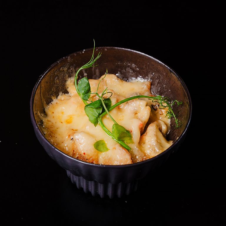 Жюльен с курицей и грибами