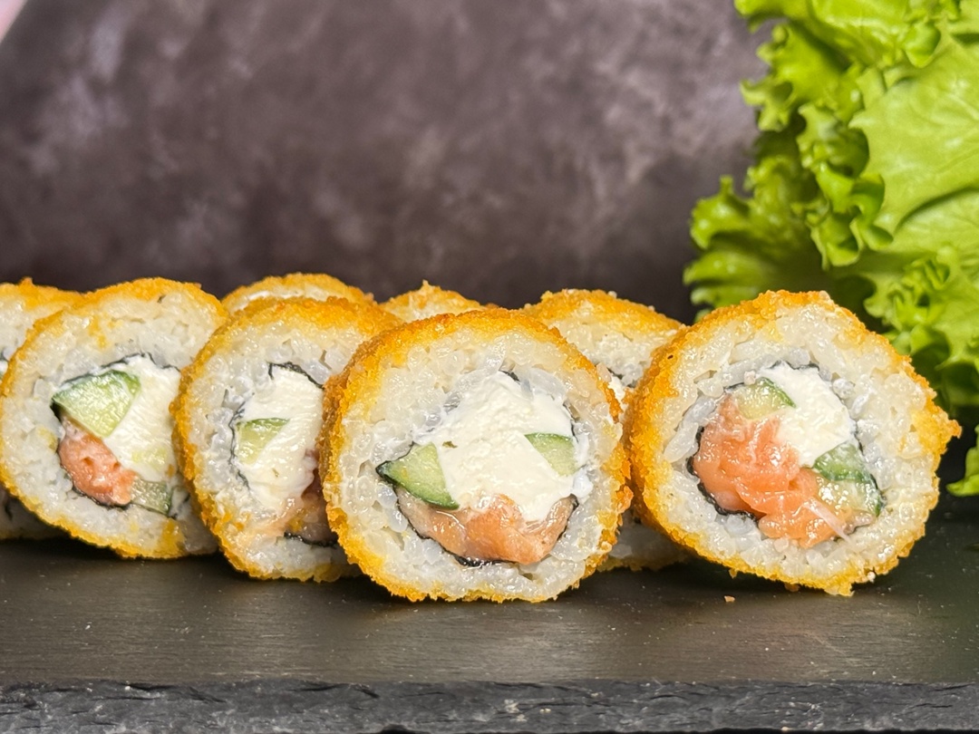 Ролл Сяке темпура