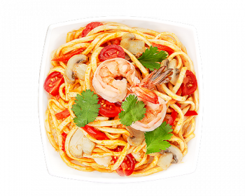 Wok Том ям с креветкой М