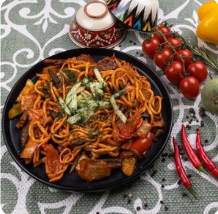 Жареный лагман