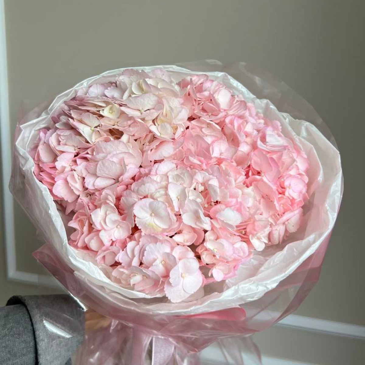 Моно букет из гортензий (предзаказ)