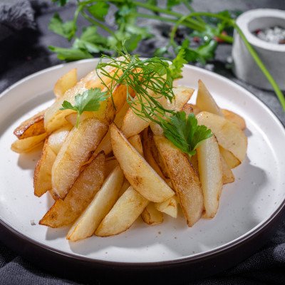 Картофель жареный с луком