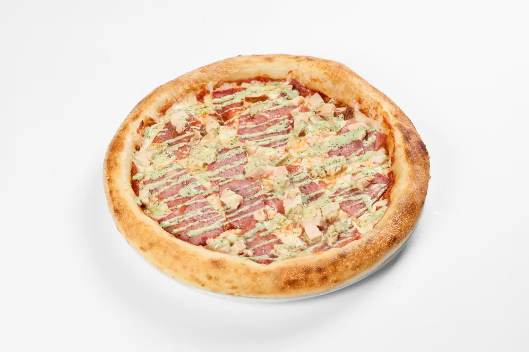 Пицца с цыпленком ранч