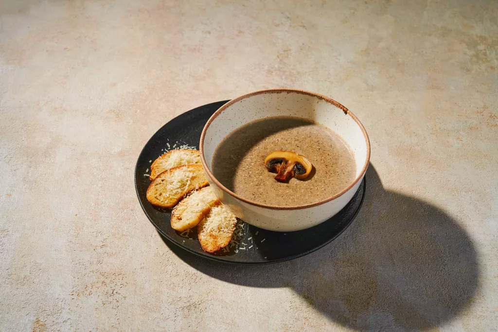 Крем-суп из шампиньонов