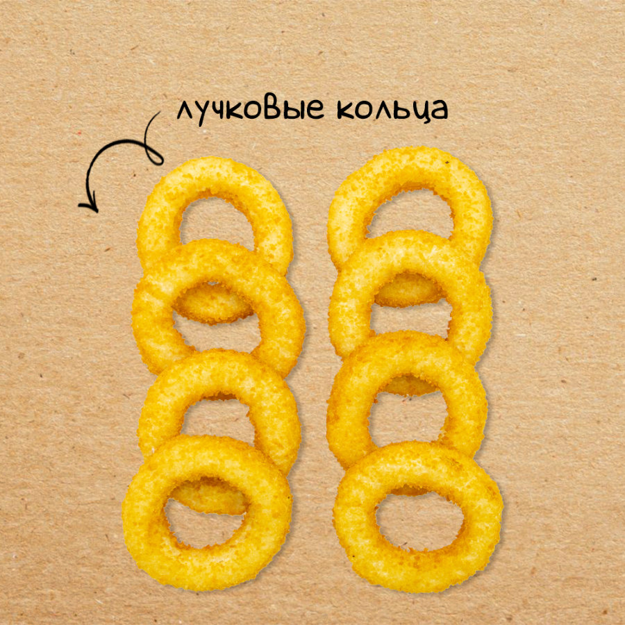 Луковые кольца в кляре