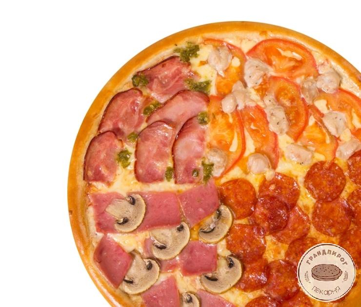 Пицца «четыре вкуса»
