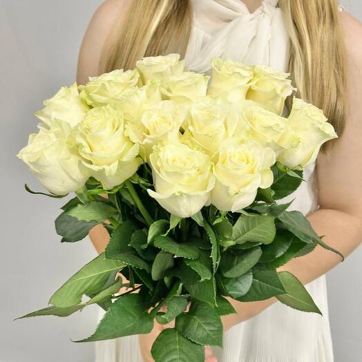 Букет из 15 премиальных эквадорских роз