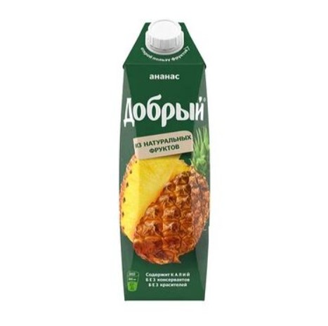 Сок Добрый Ананас 1л