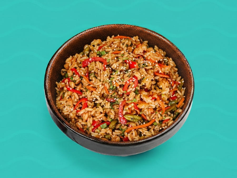 Рис с овощами