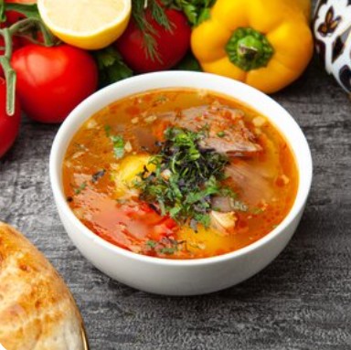 Шурпа с говядиной