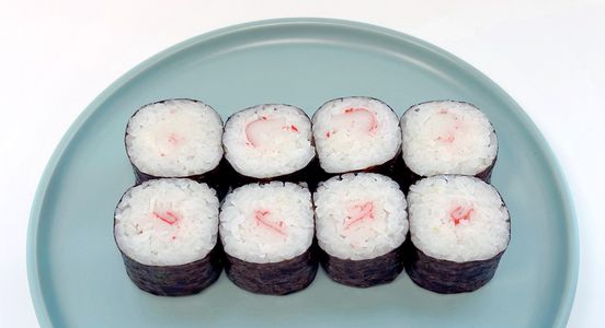 Ролл с крабом