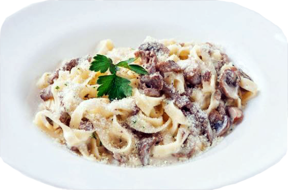 Паста с говядиной 