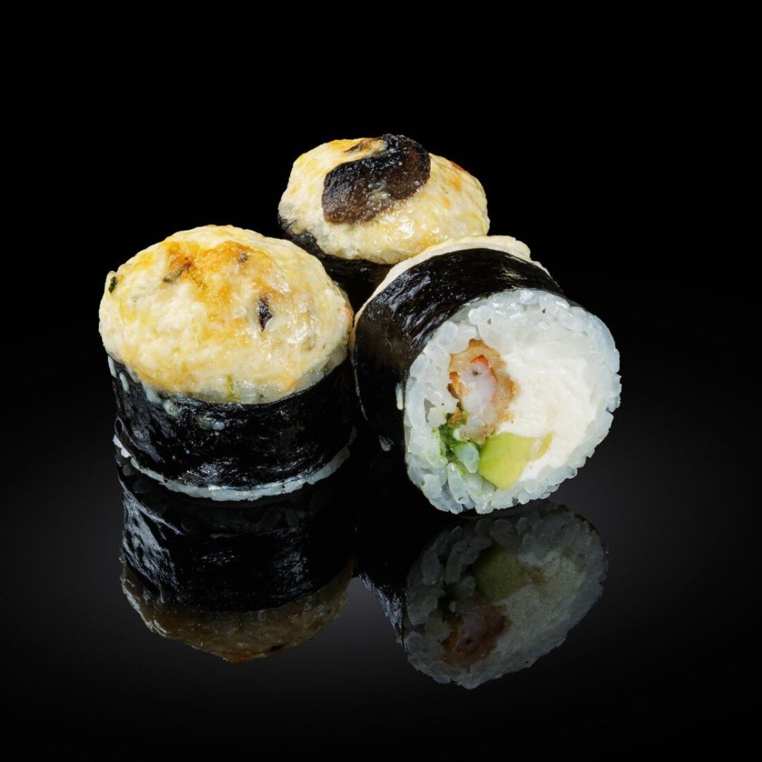 Запечённый с тигровой креветкой 290г