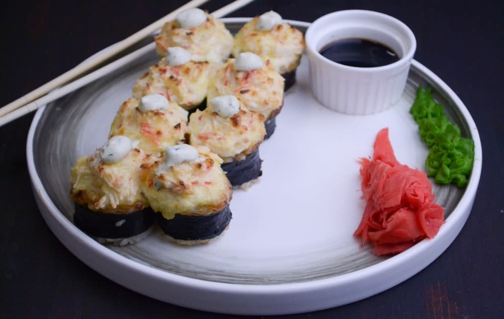 Запечённый краб 4шт