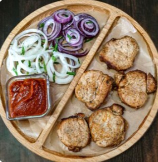 Шашлык из свиной шейки