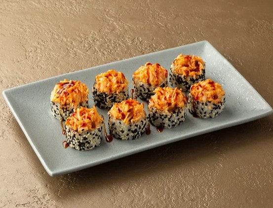 Ролл Саппоро с крабом и авокадо