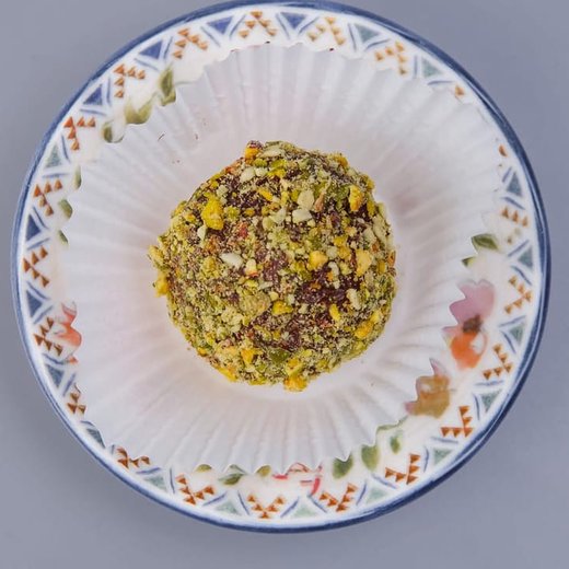 Трюфельная конфета фисташка