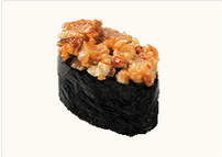 Суши с угрем в остром соусе