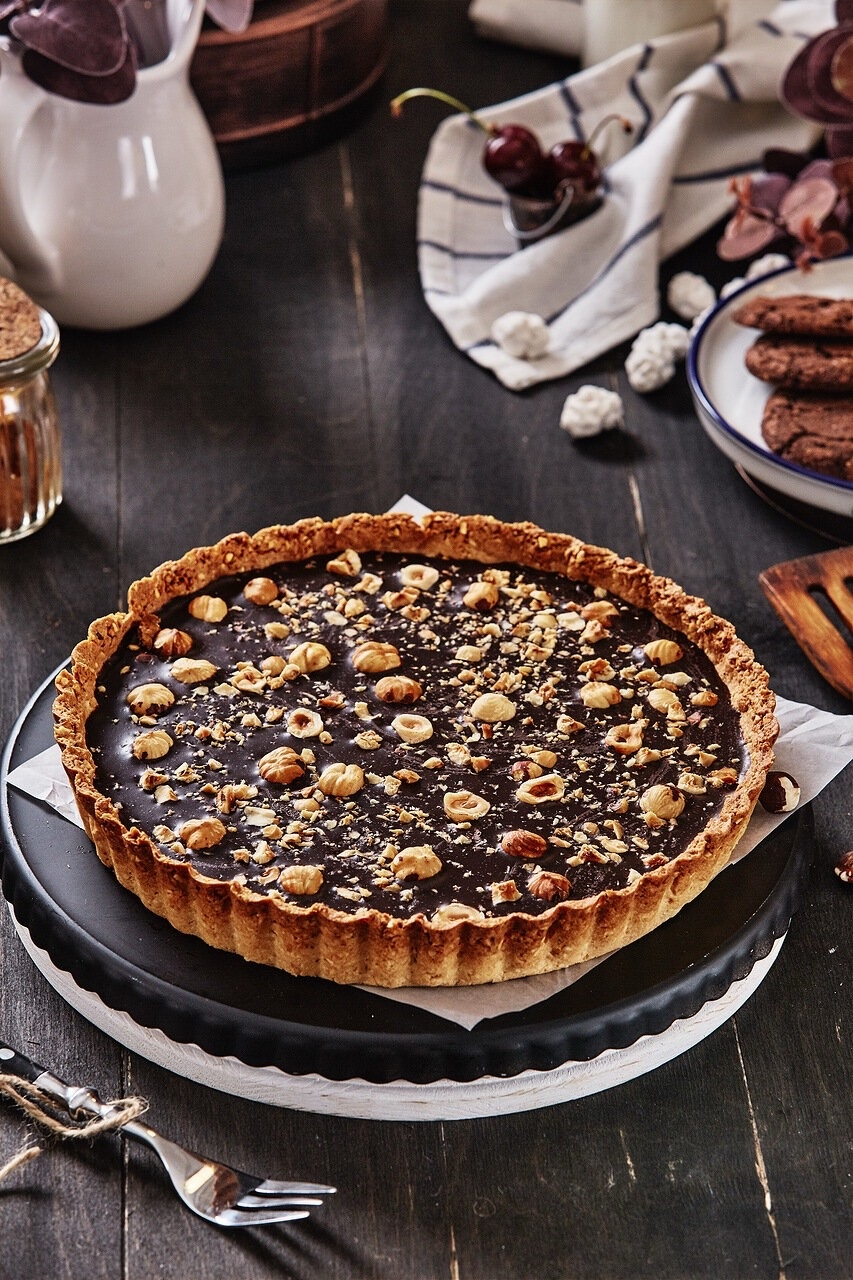 Тарт с шоколадом и фундуком 1кг