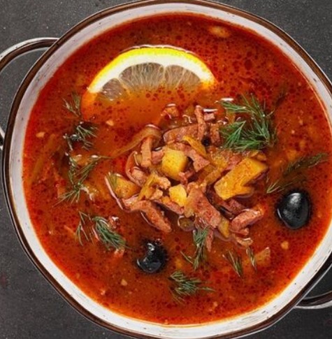 Солянка мясная домашняя