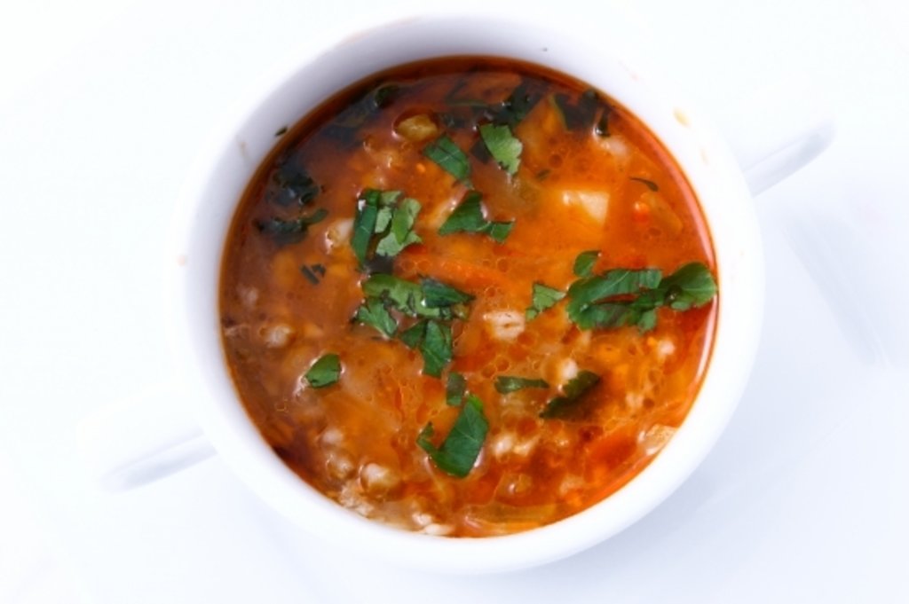 Рассольник по-ленинградски