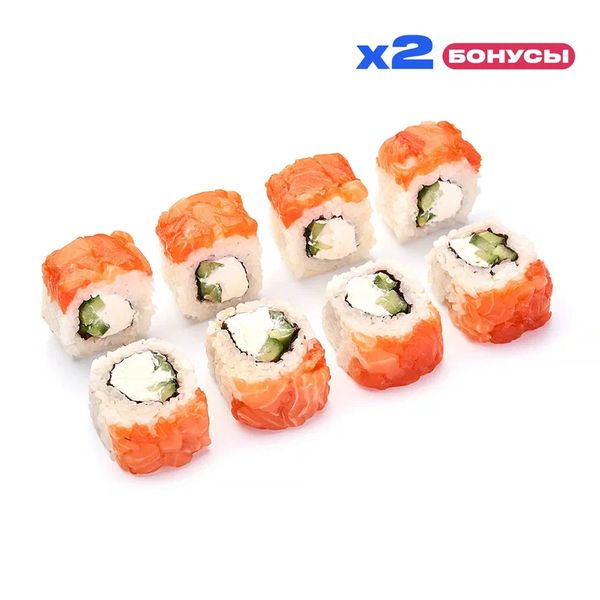 Филадельфия тартар с лососем