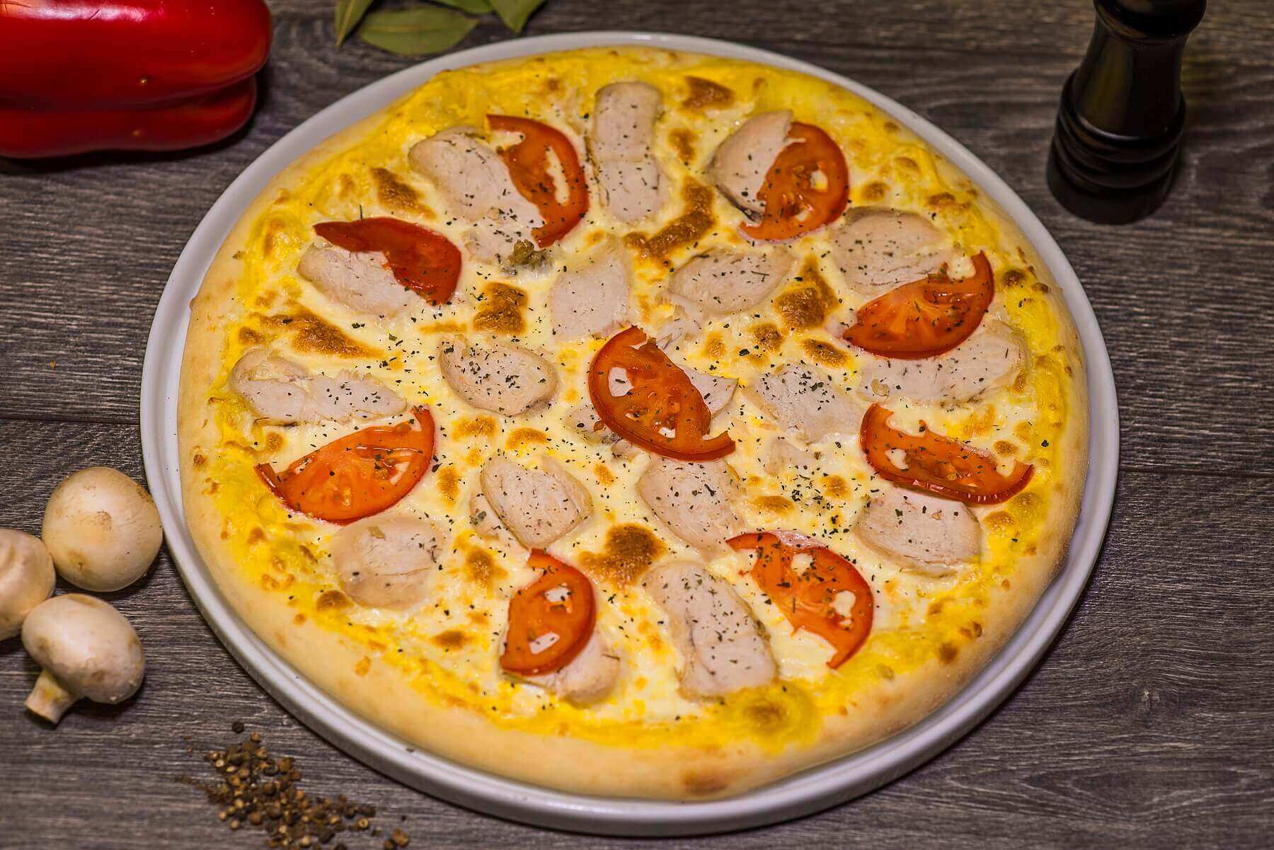 Пицца сырная. 500гр.
