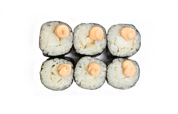 Ролл с курицей острый