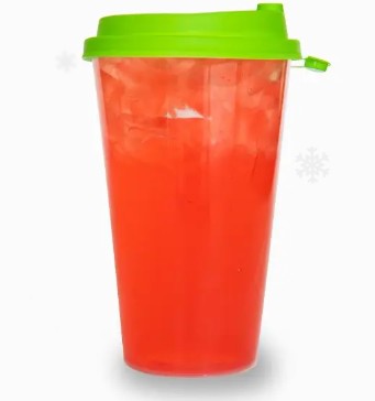 Холодный чай клубника