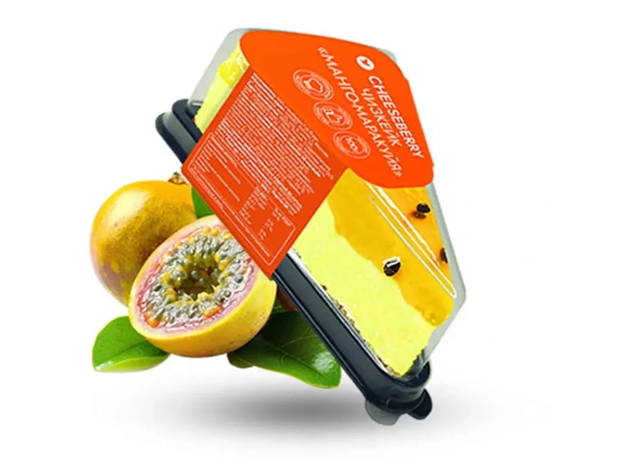 Чизкейк манго-маракуйя