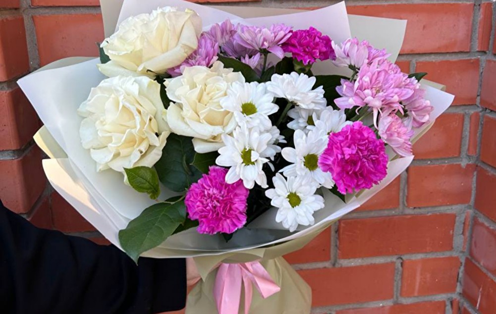 №20 Нежный сборный букет