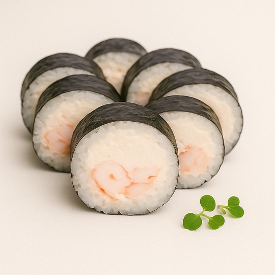 Маки с креветкой