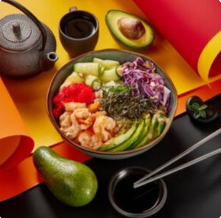 Поке Боул с креветкой