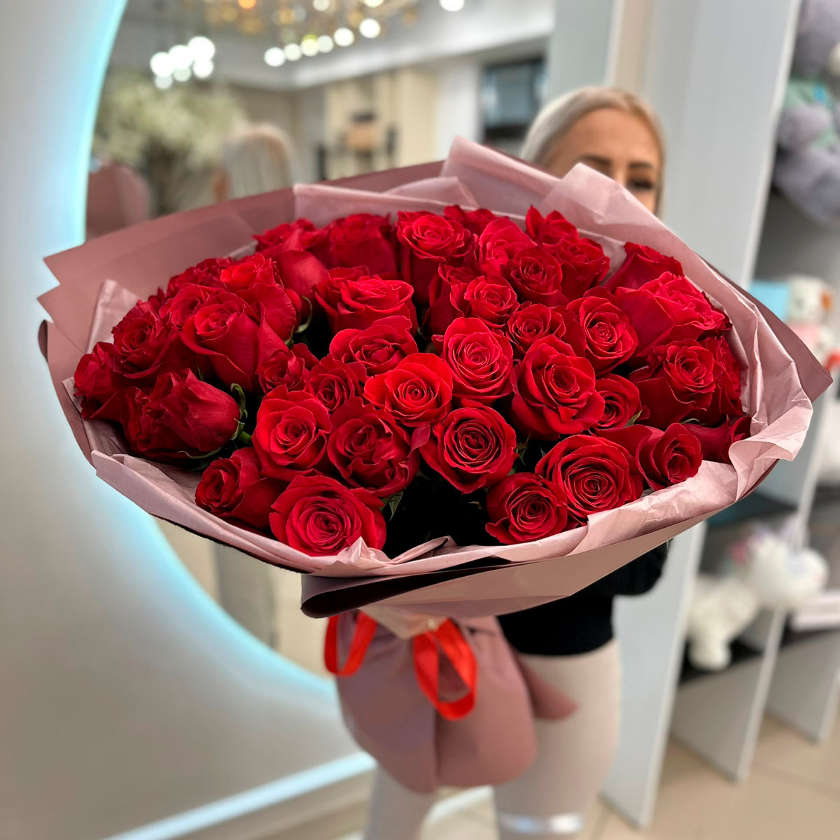 Розы Голландия букет из 51 розы (предзаказ)