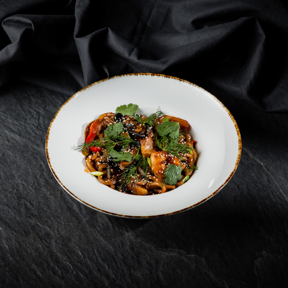 Wok морепродукты