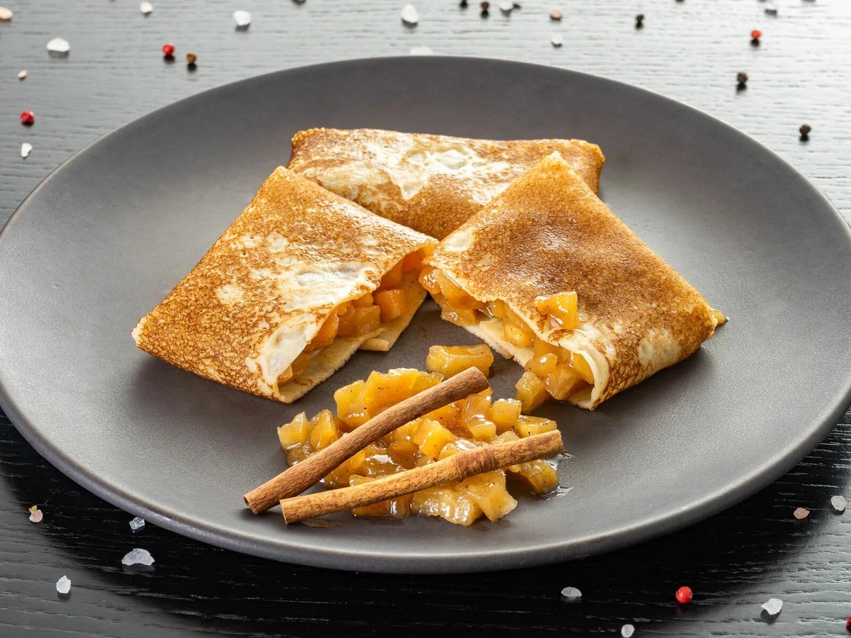 Блин яблоко/корица