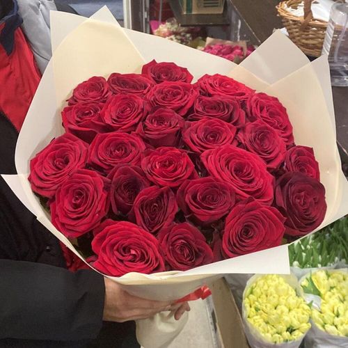 Букет красных роз