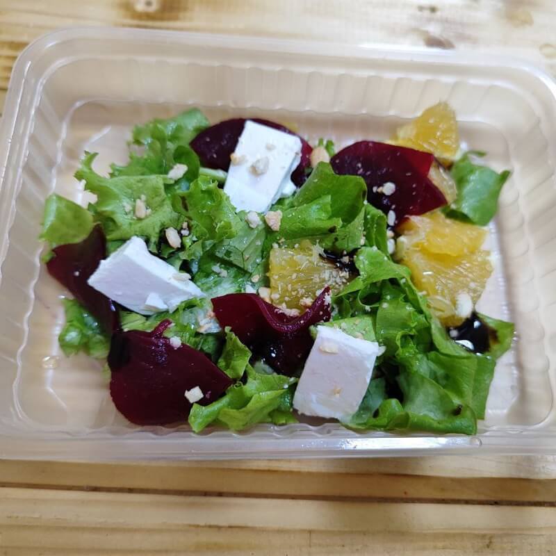 Салат из свеклы и апельсина