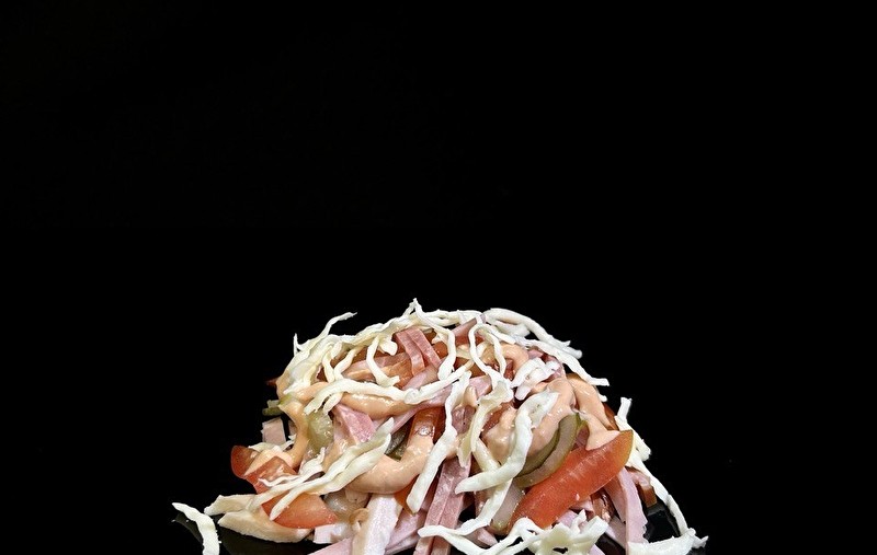 Салат мясной перекус
