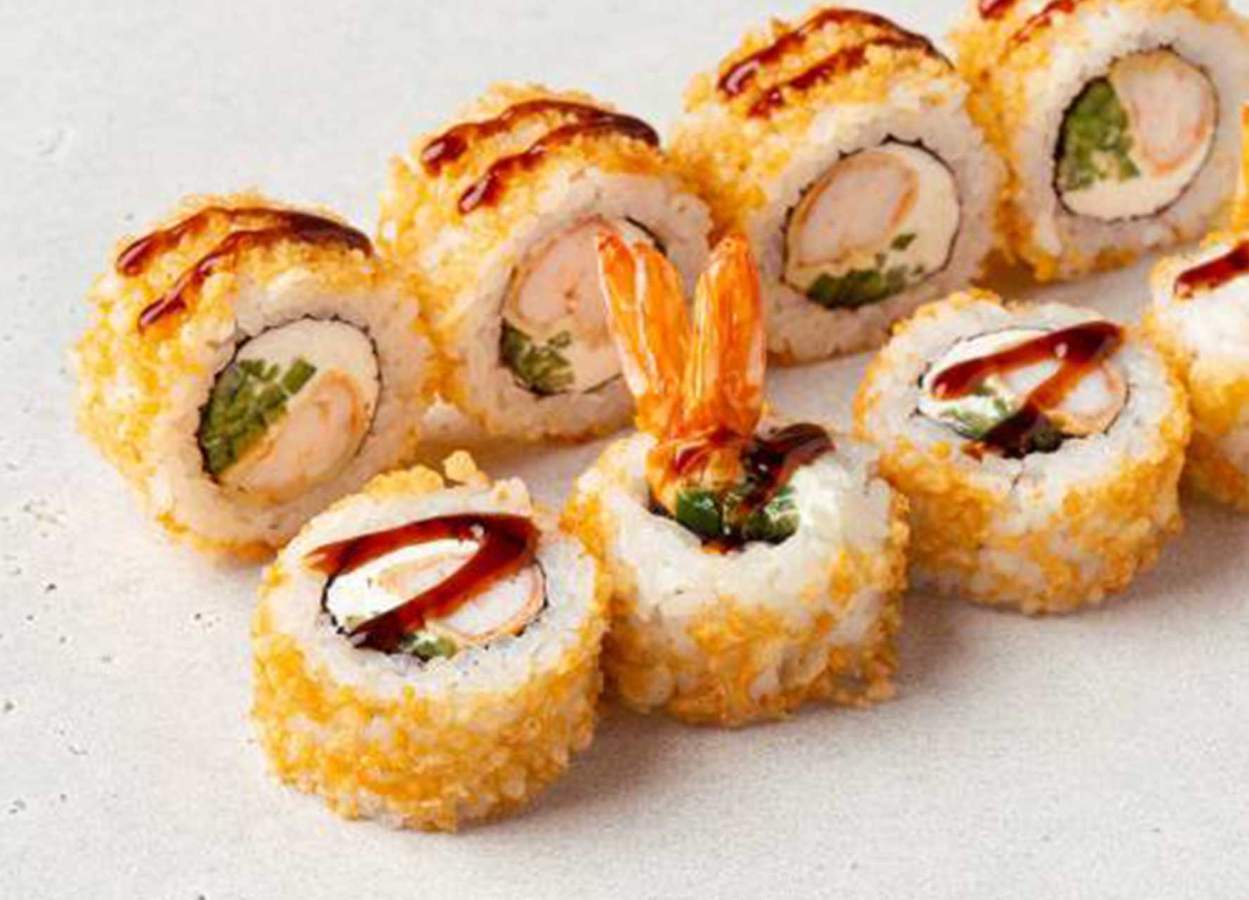 Ролл Креветка в темпуре