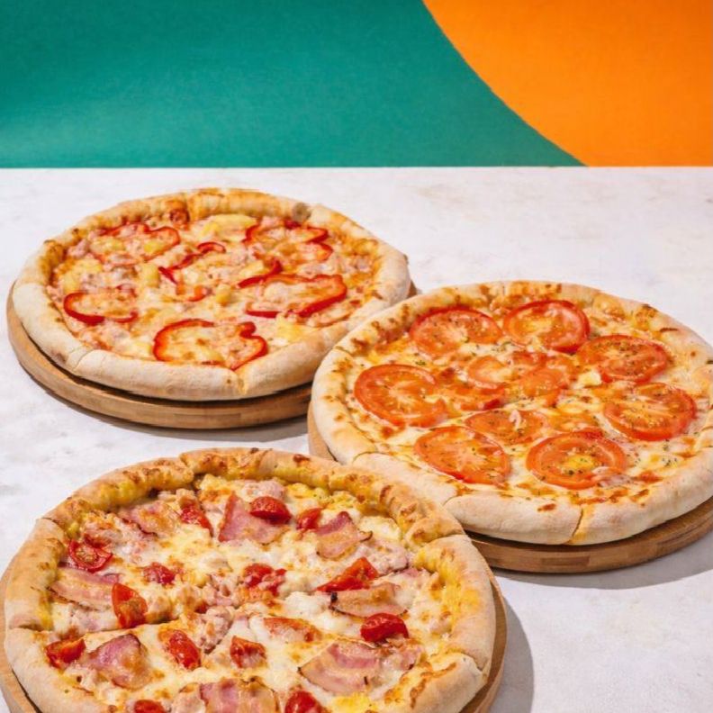 Комбо 3 пиццы 32см