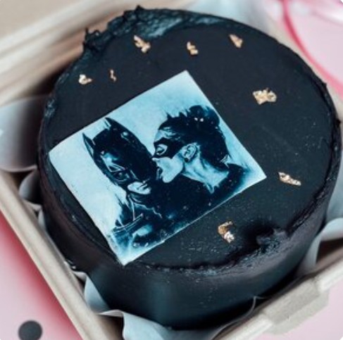 Бенто-торт Бэтмен