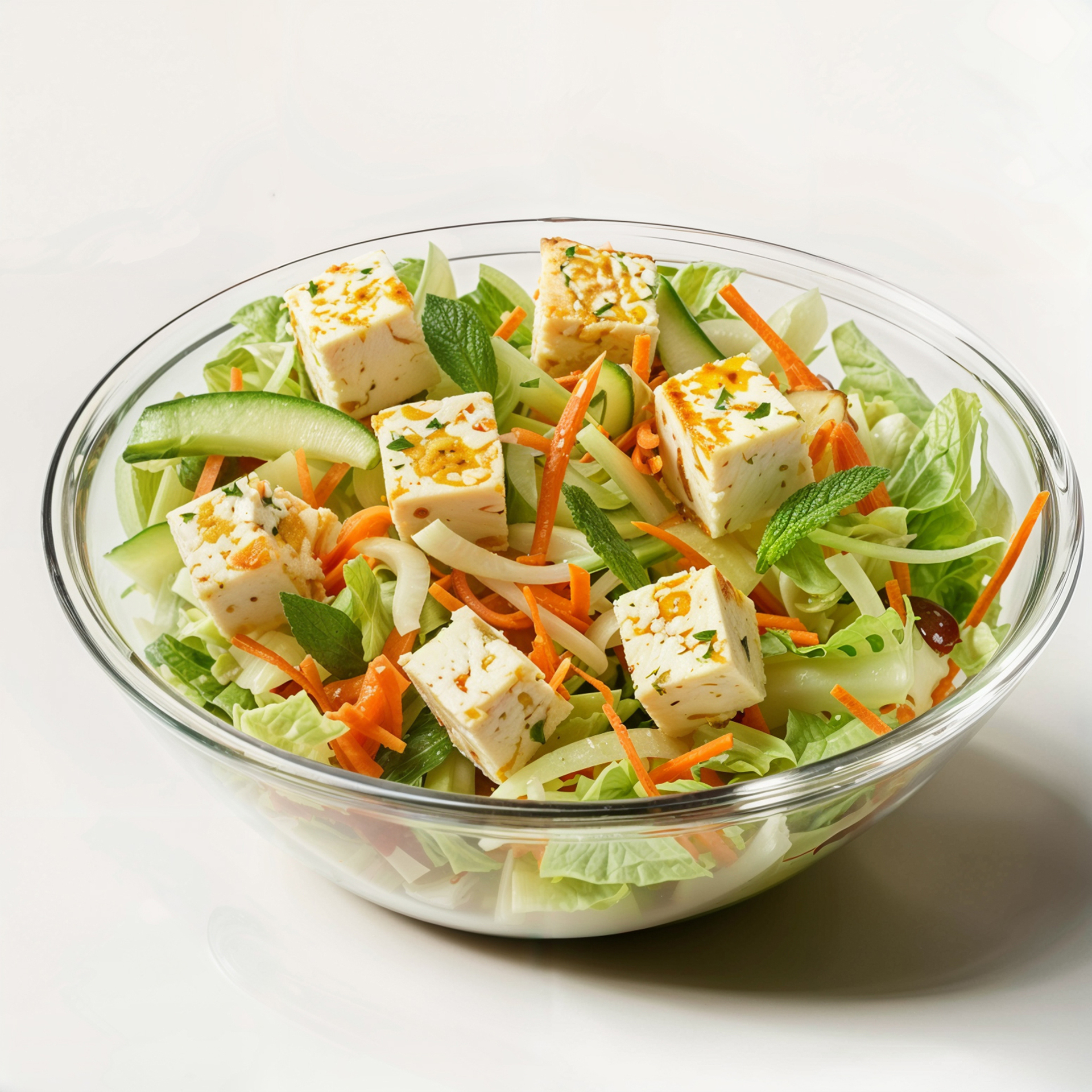 Шеф салат с тофу