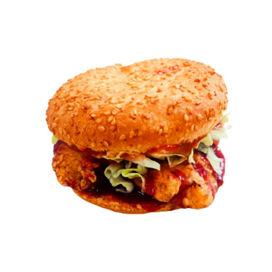 Брусничный бургер