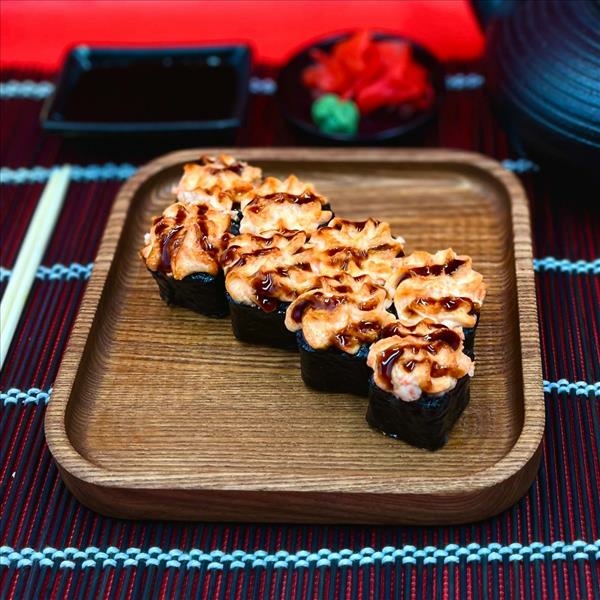 Чёрный запеченный с Яки соусом