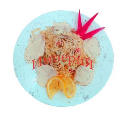 ПАСТА ФЕТУЧИНИ С КУРИЦЕЙ И ГРИБАМИ