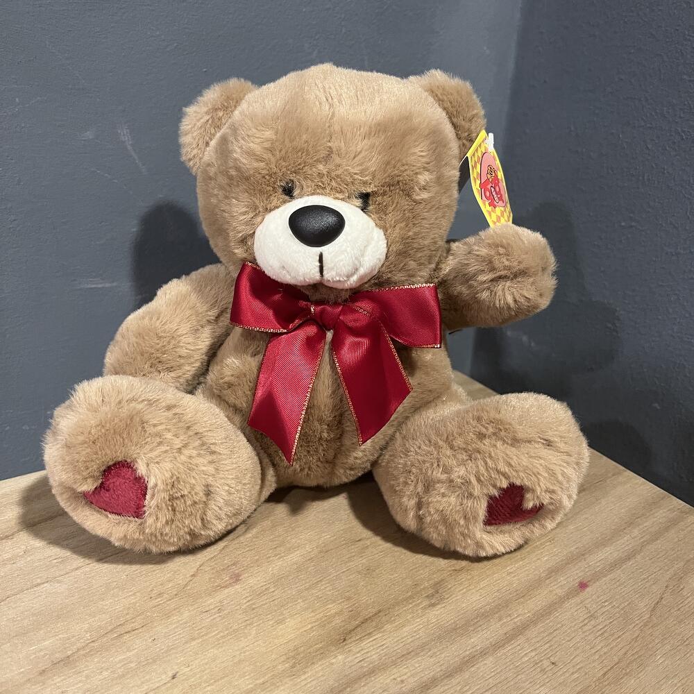 Плюшевый мишка бежевый 20 см