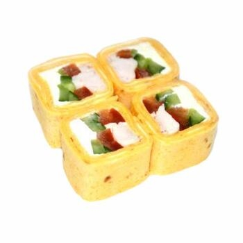Тортилья с копчёной курицей