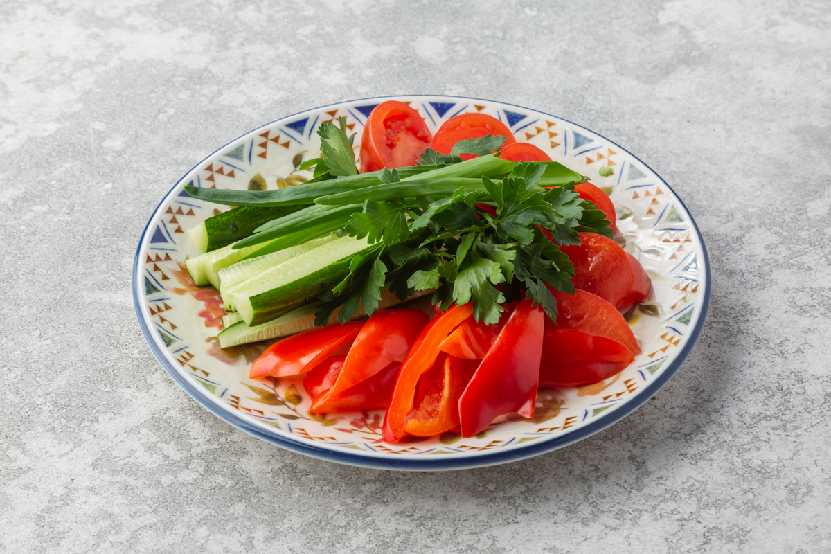 Овощная тарелка